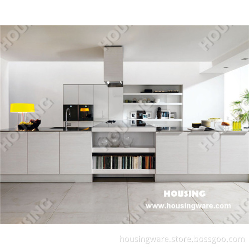 High Gloss White Lacquer Finish Kitchen, New Style